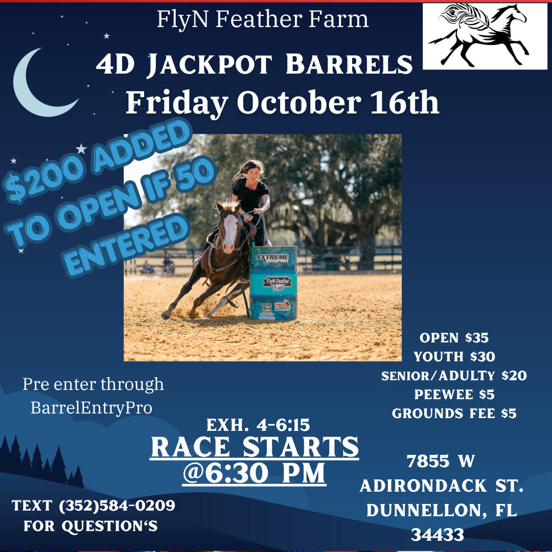 Friday night jackpot  flyer