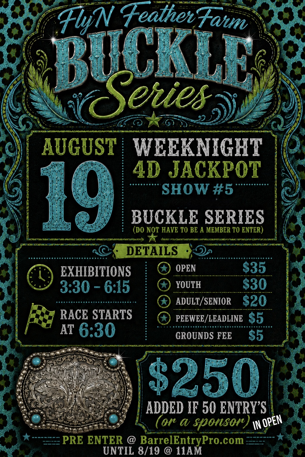 Buckle Series #5 flyer