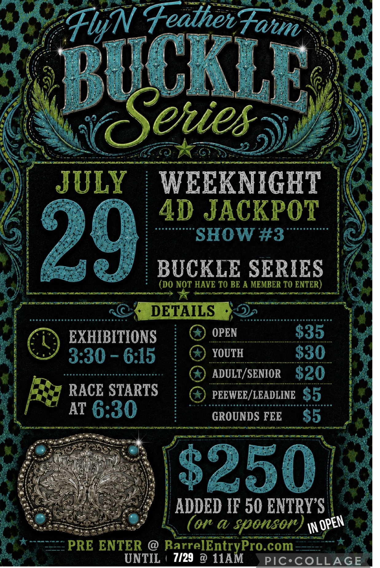 Buckle Series #3  flyer