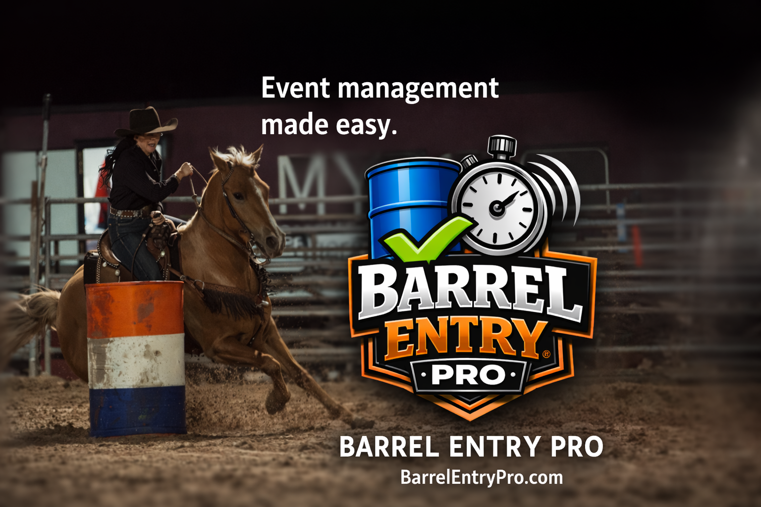 Barrel Entry Pro Test flyer